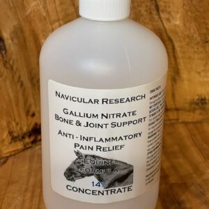 A bottle of anti-inflammatory plant extract concentrate.